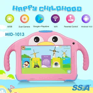 pc software games windows 10 Suppliers-Heet Verkoop 7 Inch Kids Android Tabletten Pc Dual Camera 1024*600 Tab Pc Voor Baby Kids Tablet Quad core Wifi Kids Tablet Pc
