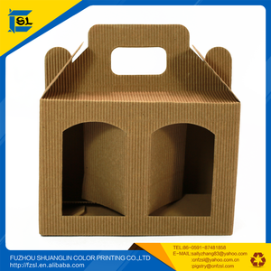 PPXWY025 design personnalisé logo carton ondulé papier emballage galbe boîtes pour produits Agricoles - Product Image 4