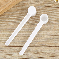 Mini cuillère à fond en plastique de taille multiple Petite cuillère à poudre de médecine de conception classique pour vrac