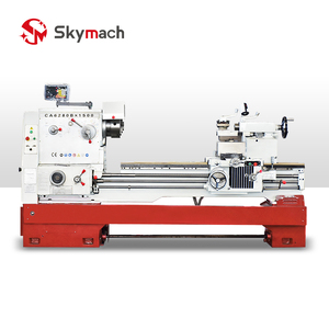 Tour manuel en métal de haute précision Skymach CA6280B utilisé pour la fabrication de divers modèles de précision en métal - Product Image 1
