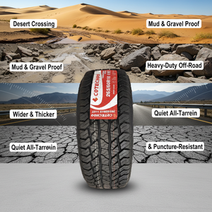 ยางรถยนต์ SUV 265/60R18 สำหรับทุกฤดู  แบบถนน 4x4 เสียงเบา สำหรับการขับขี่ประจำวัน - Product Image 1