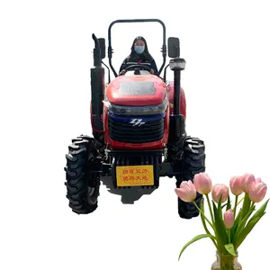 Cheap 25HP 30hp 50hp 60hp farm agricultural tractor 4wd all types of tractor for sale with hydraulic accessories