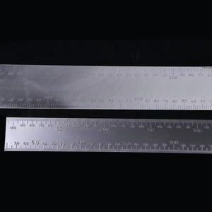 Regla cuadrada de acero inoxidable de 90 grados, 200x300 mm, para carpintería y enseñanza - Product Image 2