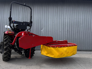 Nuevo Accesorio Versátil para Tractor: Segadora de Tambor con Plataforma Naranja y <span class=keywords><strong>Ruedas</strong></span> de Doble Soporte para Uso Comercial en Paisajismo, Agricultura y Alisado de Césped de Alta Eficiencia - Product Image 2