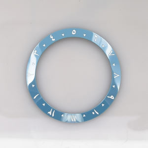 Bisel de Cerámica y Aluminio para Reloj Automático de 40 mm, Compatible con Insertos de 38 mm, Piezas de Relojería, Estilo SUB <span class=keywords><strong>GMT</strong></span>, Gran Venta - Product Image 5