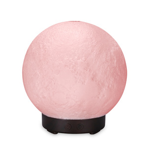 JCSY <b>Moon</b> Lamp Humidifier 15cm Led <b>Night</b> <b>Light</b> Aroma Diffuser With Wood Grain Base For Home And Commercial Use - Product Image 4