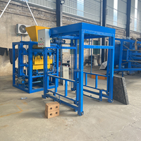 Machine de fabrication de briques en ciment entièrement automatique avec moteur 380V, ligne de production de blocs creux
