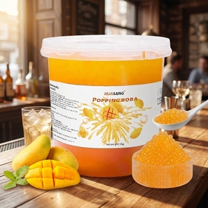 HENGZHI Bolas de Jugo de Perlas Éclatantes, Saveur Fruitée, Boba pour Thé au Lait et Desserts - Product Image 3