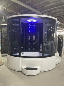 Phòng xông hơi hơi nước lớn mới nhất, có vòi sen và bồn tắm massage spa với bồn tắm nước nóng xoáy - Product Image 2