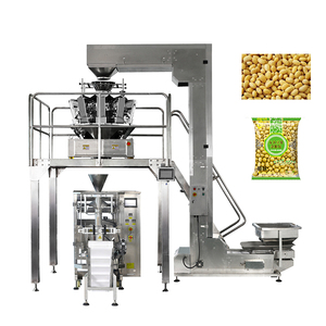 Machine de pesage multi-têtes automatique et d'emballage pour noix, céréales, pois, légumineuses, lentilles, pois chiches, soja - Product Image 2