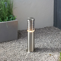 Paysage étanche persiennes dur pc lentille e27 extérieur moderne décoration jardin bollard lumière