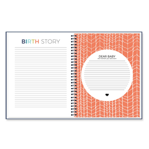 Carnet <span class=keywords><strong>de</strong></span> bébé personnalisé avec couverture rigide en PP, reliure spirale, livre <span class=keywords><strong>de</strong></span> souvenirs <span class=keywords><strong>de</strong></span> la première année <span class=keywords><strong>de</strong></span> bébé, cadeau personnalisé, impression personnalisée, enregistrement du bébé - Product Image 5