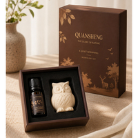 Diffuseur d'huiles parfumées pour la maison, en forme d'animaux, en céramique parfumée, en plâtre aromatique, en porcelaine, pour armoire ou voiture