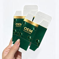 Boîte en carton personnalisée OEM écologique avec insert thermoformé pour emballage de flacons cosmétiques haut de gamme, ajustement sécurisé, moulage sur mesure pour sérum de soin de la peau