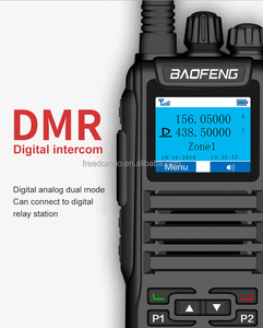 Radio Bidireccional Portátil Digital DMR BFDM-1701 de 5W UHF VHF, Resistente al Agua IPX-1, Alcance de 0-5km - Product Image 2