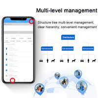 Traceur GPS 4G GSM étanche pour voiture avec application Android, clôture électronique, alarme de survitesse, mini dispositif de sécurité pour véhicule