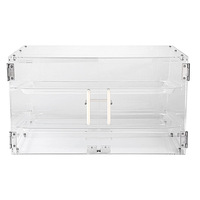 Présentoir de pâtisserie en acrylique au Design personnalisé, vitrine à desserts, meubles de présentation d'aliments, de vente au détail, pièces