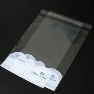 自己粘着シール印刷PP OPPプラスチック透明包装袋 - Product Image 1