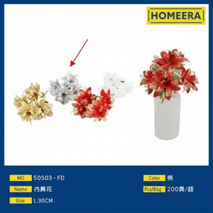 Set di 5 bouquet di peonia artificiale d'argento all'ingrosso 13cm teste e 30cm steli presentano rose finte - Product Image 1