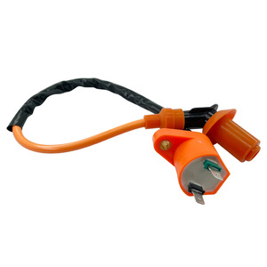Mochi Motorcycle Ignition Coil GY6 High Voltage <b>Transformer</b> Silicone Cap For Scooter Engine - Product Image 2