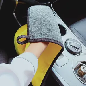 polyester and polyamide car cleaning microfiber towel super soft car wash cloth towel microfiber