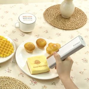 Impresora Portátil de Mano EVEBOT para Café Latte Art y Alimentos con Tinta Comestible para Pasteles, Panadería, Cafetería y Restaurante - Product Image 1