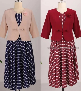 Vestidos de Talla Grande para Mujer en Tela de Poliéster, Traje para Mujer para Oficina, Ropa Formal e Informal - Product Image 1