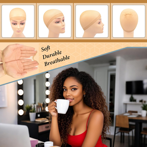 2 Piezas de Redes <span class=keywords><strong>El</strong></span>ásticas Transparentes de Alta Definición <span class=keywords><strong>para</strong></span> Cabello, Redes <span class=keywords><strong>El</strong></span>ásticas <span class=keywords><strong>para</strong></span> Cabello, Gorros de Malla Fina <span class=keywords><strong>para</strong></span> Hacer Pelucas - Product Image 4