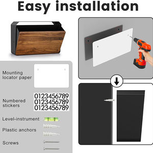 Buzón de Pared JH-Mech, Gran <span class=keywords><strong>Venta</strong></span>, Impermeable, Calidad Premium, Durabilidad Mejorada, Seguridad Reforzada, Espacioso, para Casas Residenciales - Product Image 3