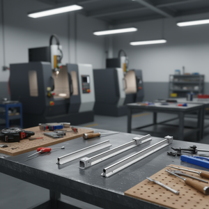 Kit de rails de guidage linéaire SBR20 de 86,6 pouces (2200 mm) avec blocs de glissement en acier pour machines de fraisage CNC - Product Image 2