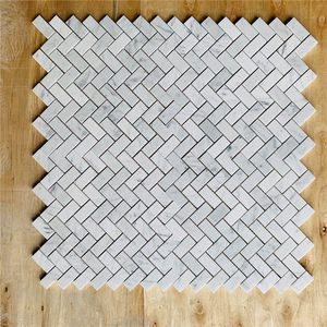10mm Carrera <strong>White</strong> Marble Back Splash for Kitchen Peel and <strong>Stick</strong> - Product Image 4