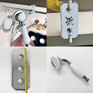OEM TMV2 5 Years Warranty Brass UK Style Wall <strong>Valve</strong> <strong>Shower</strong> Set WRAS <strong>Thermostatic</strong> Brass Concealed <strong>Shower</strong> Mixer - Product Image 4
