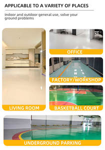 Pintura Líquida Ecológica para Pisos de Concreto, Renovación de Pisos de Balcones de Apartamentos, Revestimiento de Pisos de Color Personalizado, Revestimiento de Pisos DIY - Product Image 5