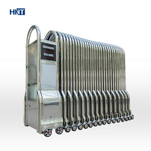 Cancello anteriore scorrevole e pieghevole per esterni retrattile industriale per esterni - Product Image 3