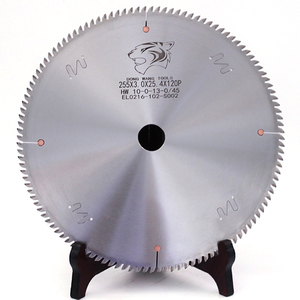 Disque de coupe circulaire de 255 mm / 250 mm <span class=keywords><strong>pour</strong></span> la découpe de l'aluminium et des métaux non ferreux, <span class=keywords><strong>pour</strong></span> scies <span class=keywords><strong>à</strong></span> <span class=keywords><strong>onglet</strong></span>, vente en gros, ODM OEM - Product Image 1