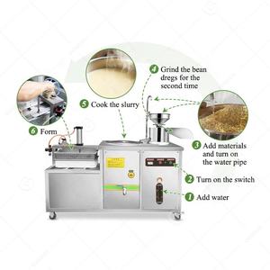 Automatische Sojabonen Soja Soja Melk Tofu Maken Maker Verwerking Pers Productiefabriek Lijn Machine Prijs - Product Image 4