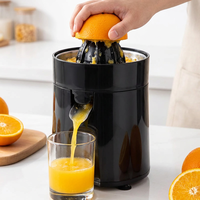 Gemakkelijk te reinigen waterdichte elektrische citruspers met automatische pulpverwijdering, lekvrij ontwerp, van plastic, voor huishoudelijk gebruik
