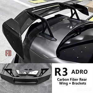 Alerón de Fibra de Carbono para BMW M2 M3 M4 M5, Modificación, Alerón Grande Compatible con las Series 1/2/3/4/5/6 - Product Image 3