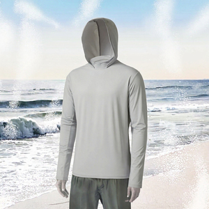 Sudadera de Pesca UPF 50 Ligera, Transpirable, con Protección Solar, Jersey de Secado Rápido, Camisa de Pesca de Manga Larga - Product Image 3