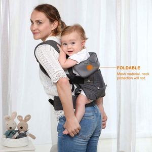 Échantillon Gratuit Porte-Bébé Convertible Toutes Positions de Portage Nouveau-né à Tout-Petit Porte-Bébé Ergonomique avec Maille Respirante Douce - Product Image 3