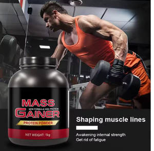 OEMプライベートラベル高品質成人用プロテインパウダー1kg、筋肉増強と回復のための低炭水化物栄養補助食品 - Product Image 3