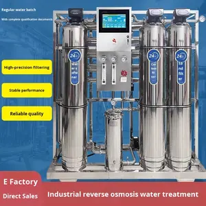 เครื่องกรองน้ำเชิงพาณิชย์และอุตสาหกรรม 0.25 0.5 ตัน 1 ตัน 100 ตัน อุปกรณ์น้ำบริสุทธิ์ ระบบกรองน้ำแบบออสโมซิสผันกลับ (RO) - Product Image 2