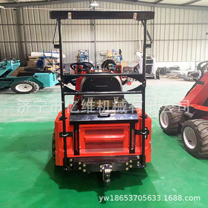 Minicargadora con Dirección Deslizante RW28 8Pro Diésel con Ruedas y Radio de Giro Corto para Obras de Construcción - Product Image 2
