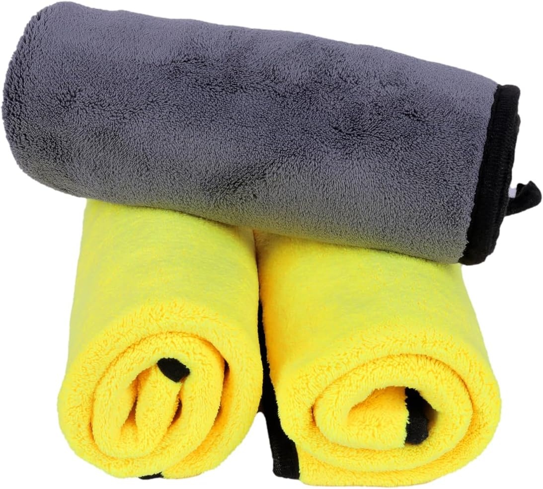 Double-Sided Drying Towel Microfiber Towels Thickened and Highly Absorbent Car Wash Towels