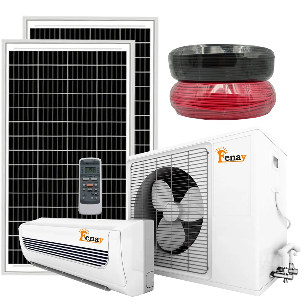 Solar Air Conditioning System 12000btu Split Solar Energy Conditioner Used Solar Solar-air-conditioner for Home