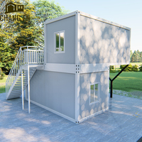 DYCE2 Estructura de acero de lujo moderno Casa de caja móvil Construcción rápida Prefabricada Confort Sol al aire libre Venta caliente Contenedores de bajo precio