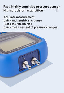 มาตรวัดความดันดิจิทัล DP ความแม่นยำสูง ± เกจวัดความดันต่าง206.8 kPa ที่มีความละเอียด0.1 kPa - Product Image 3