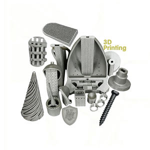 L'usine chinoise fournit des pièces en aluminium titane personnalisées d'impression 3D Service d'impression 3D en métal <span class=keywords><strong>Prototype</strong></span> SLM Service 3D - Product Image 1