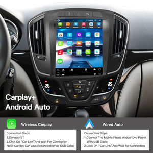 Reproductor Multimedia para Automóvil con Pantalla Inalámbrica Android 14 Carplay de STWEI para Opel Insignia Buick Lacrosse Regal 2014-2018, Estilo Tesla - Product Image 4