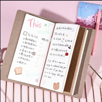 Agenda Agenda en cuir PU A6 vintage personnalisable carnet de notes pour les cadeaux d'entreprise vip